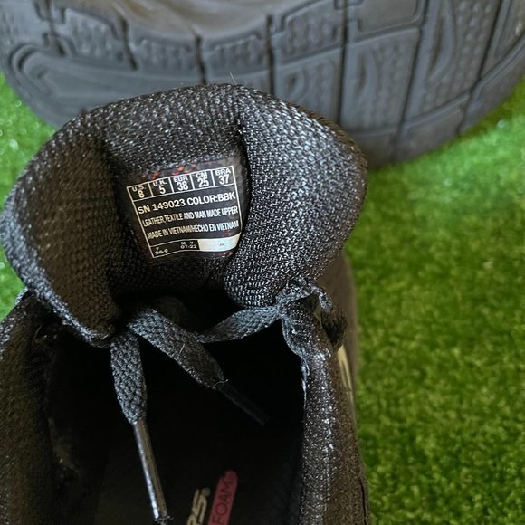 Skechers Work Relaxed Fit D'Lux Walker Memory Foam Ultra-Lightweight Shoes 8 - Picture 8 of 12